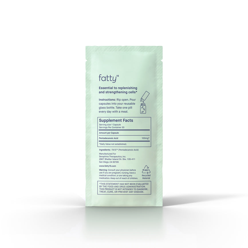 fatty15 Trial Kit 30-day Supply fatty15